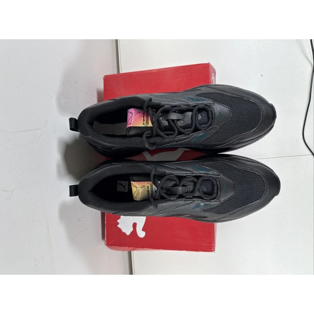 Puma‎ RS-Fast Futurverse Black Iridescent New Men Shoes Rare 375618-01 Mens 12